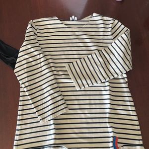 Kule “The Modern Long” cream/navy